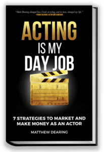 book acting is my day job