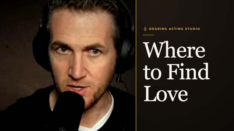 An episode of the Dearing Acting Studio Podcast