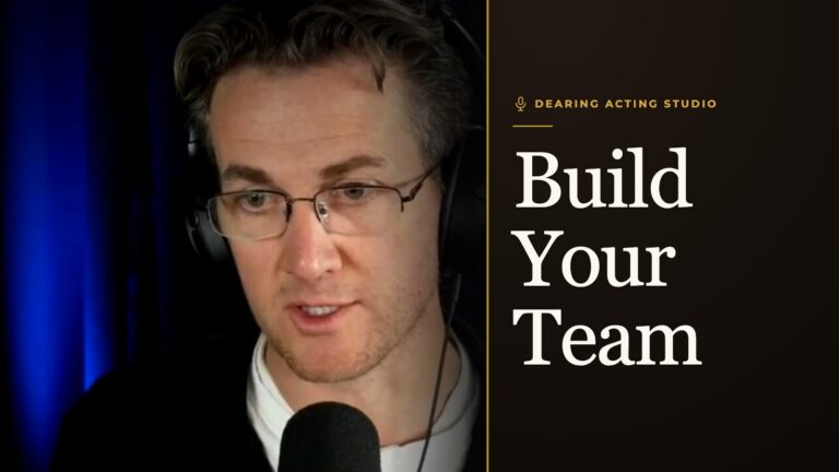 An episode of the Dearing Acting Studio Podcast