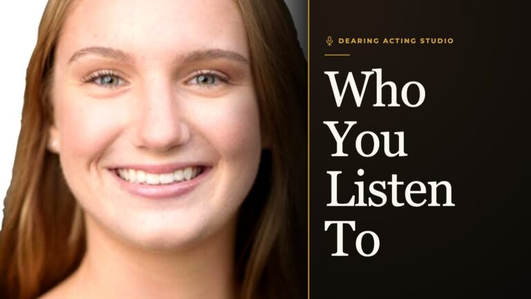 An episode of the Dearing Acting Studio Podcast
